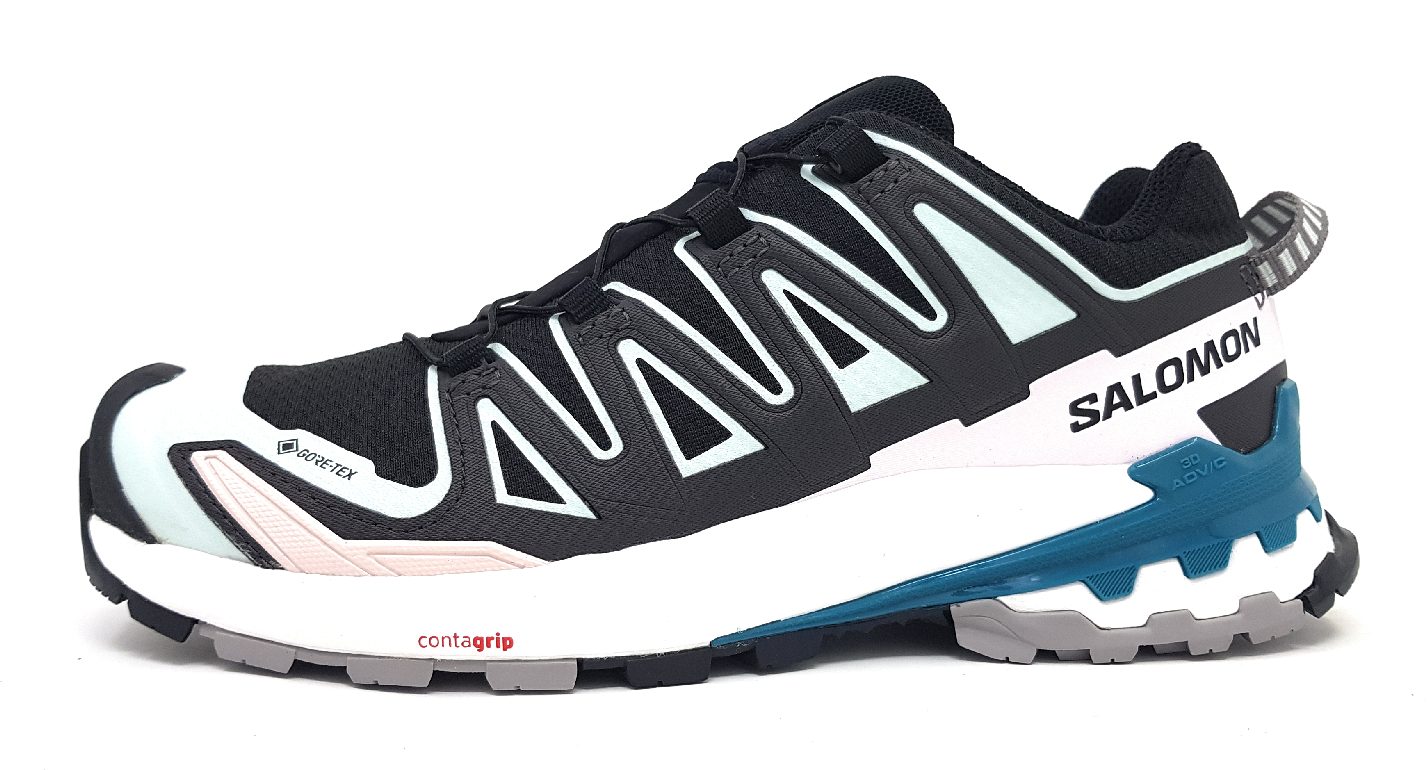 Salomon XA Pro 3D V9 GTX W L47119100 Schwarz Black/Bleached Aqua/Blue