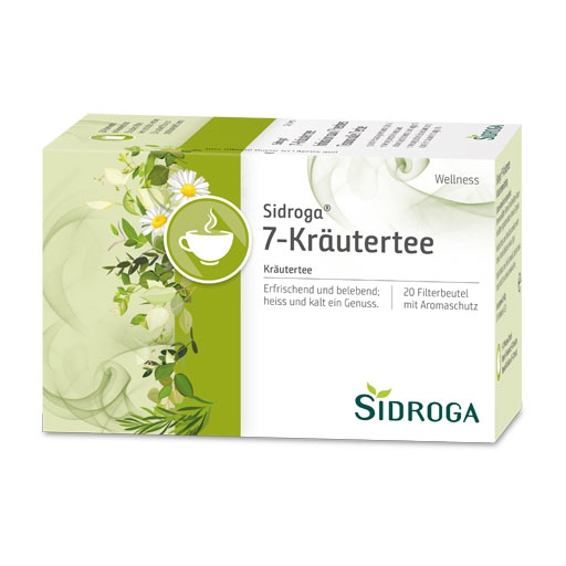 SIDROGA Wellness 7-Kräutertee Filterbeutel  20X2.0 g  Tee
