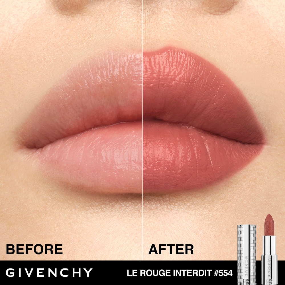 Givenchy Le Rouge Interdit Intense Silk Rouge à Lèvres Fini Soyeux