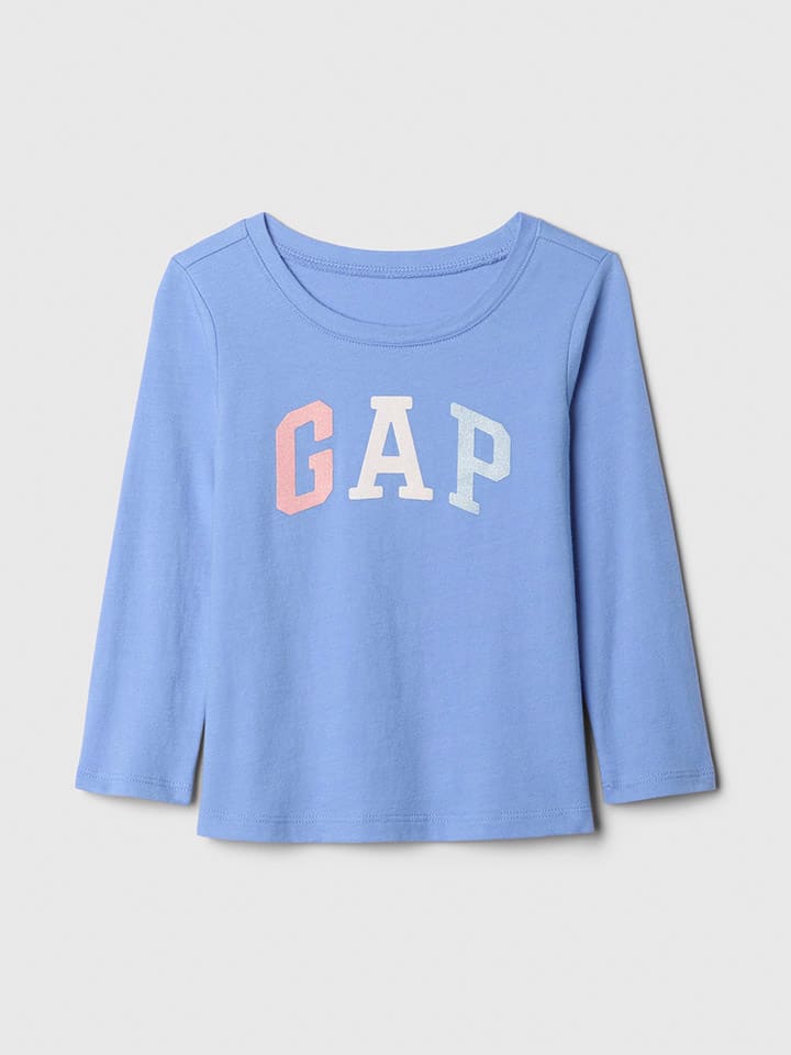 GAP Longsleeve in Hellblau günstig kaufen