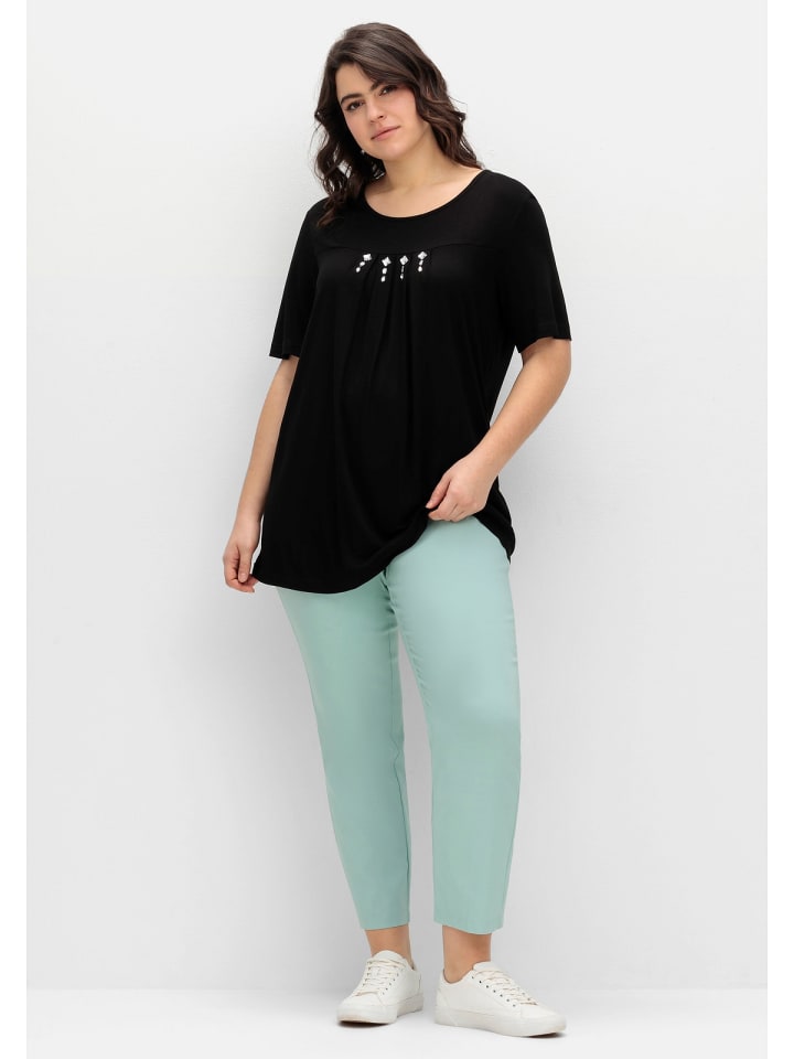 sheego Bengalin-Schlupfhose in mint günstig kaufen