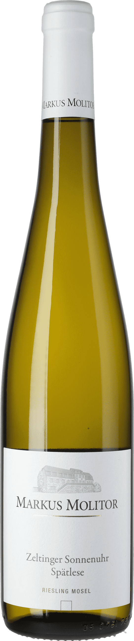 Markus Molitor: Riesling Zeltinger Sonnenuhr Spätlese Weiße Kapsel  2020