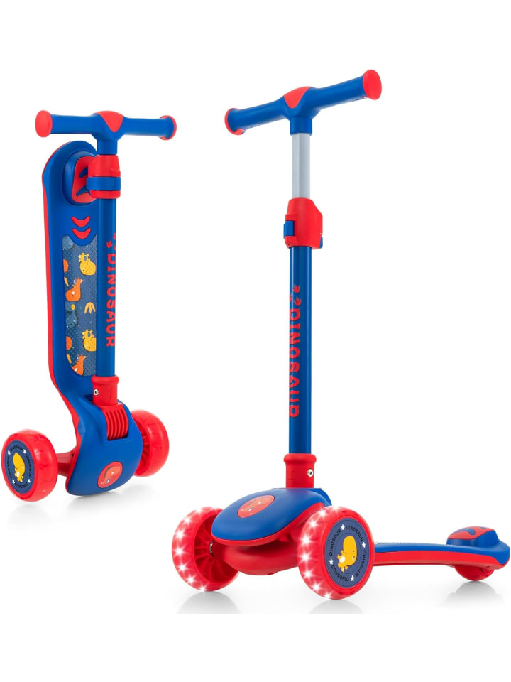 COSTWAY Roller mit LED Rädern ab 3 Jahren in Blau günstig kaufen onesize