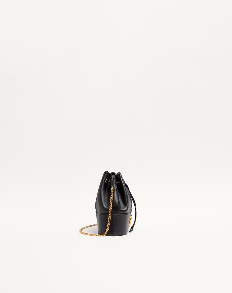 VLogo Signature Mini Nappa Bucket Bag