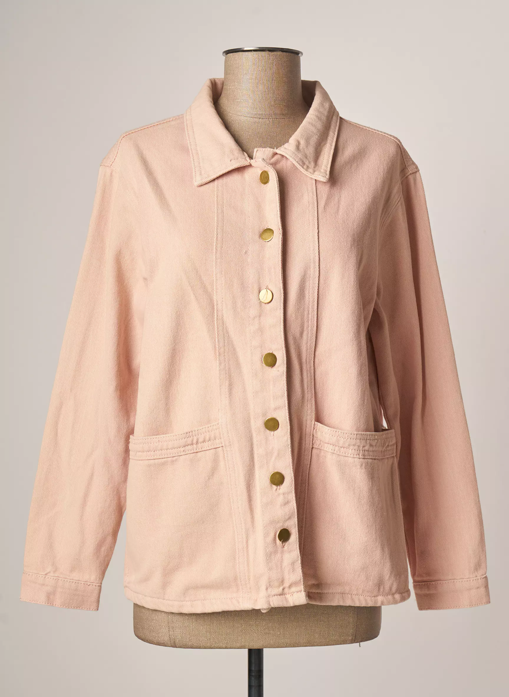 Molly Bracken Vestecasual Femme couleur rose