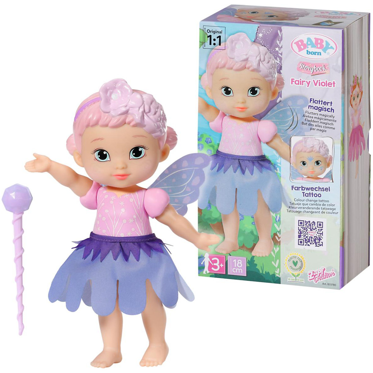 BABY born® Storybook Fairy Violet 18 cm