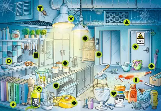 Ravensburger Escape Rätsel: Küche des Grauens