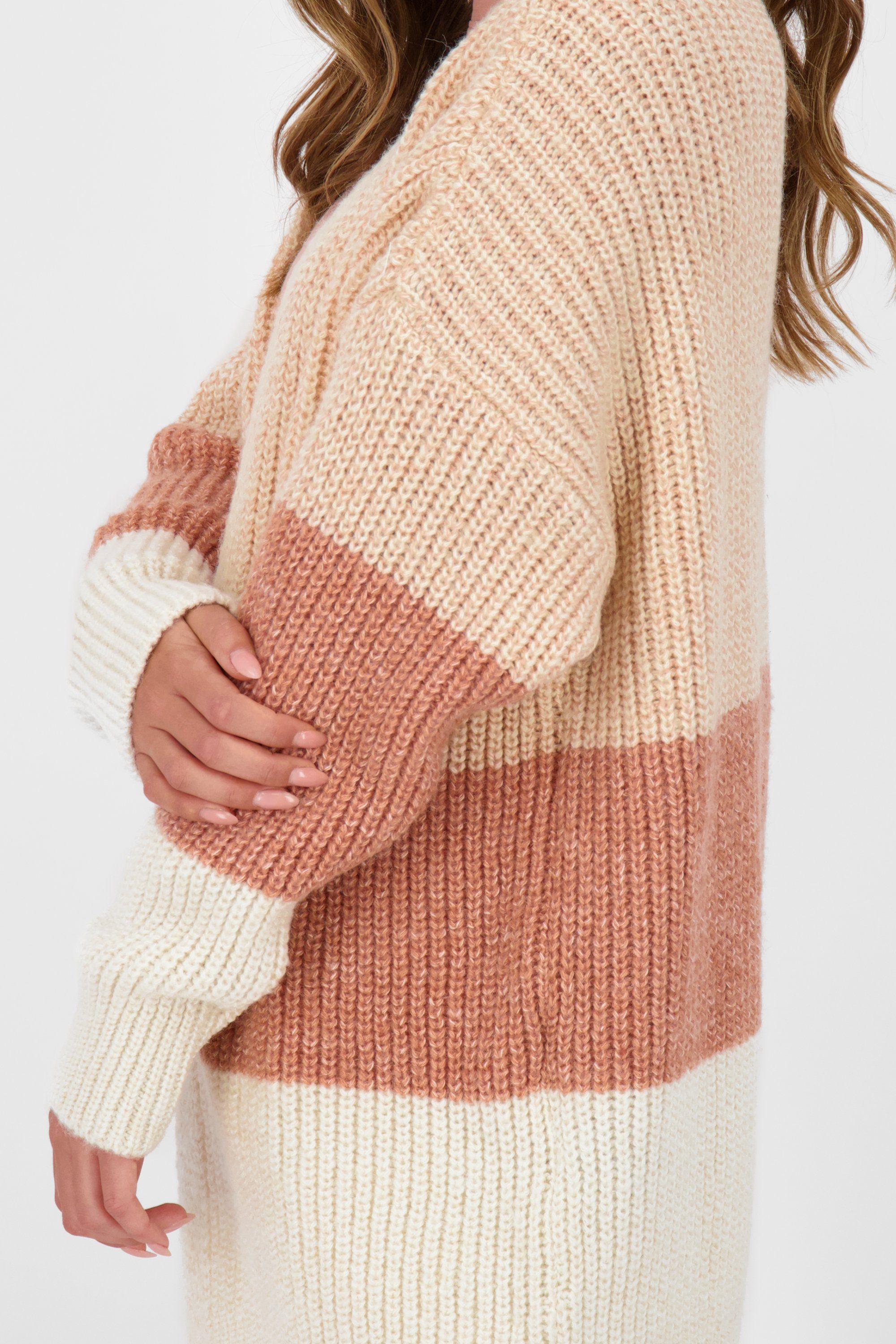 Alife & Kickin Stillpullover MaleaAK Z Cardigan Knit Damen Strickpullover