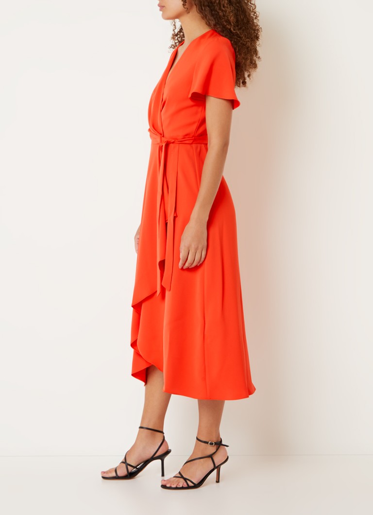 Φόρεμα Julissa Midi με τελείωμα και ζώνη Phase Eight
