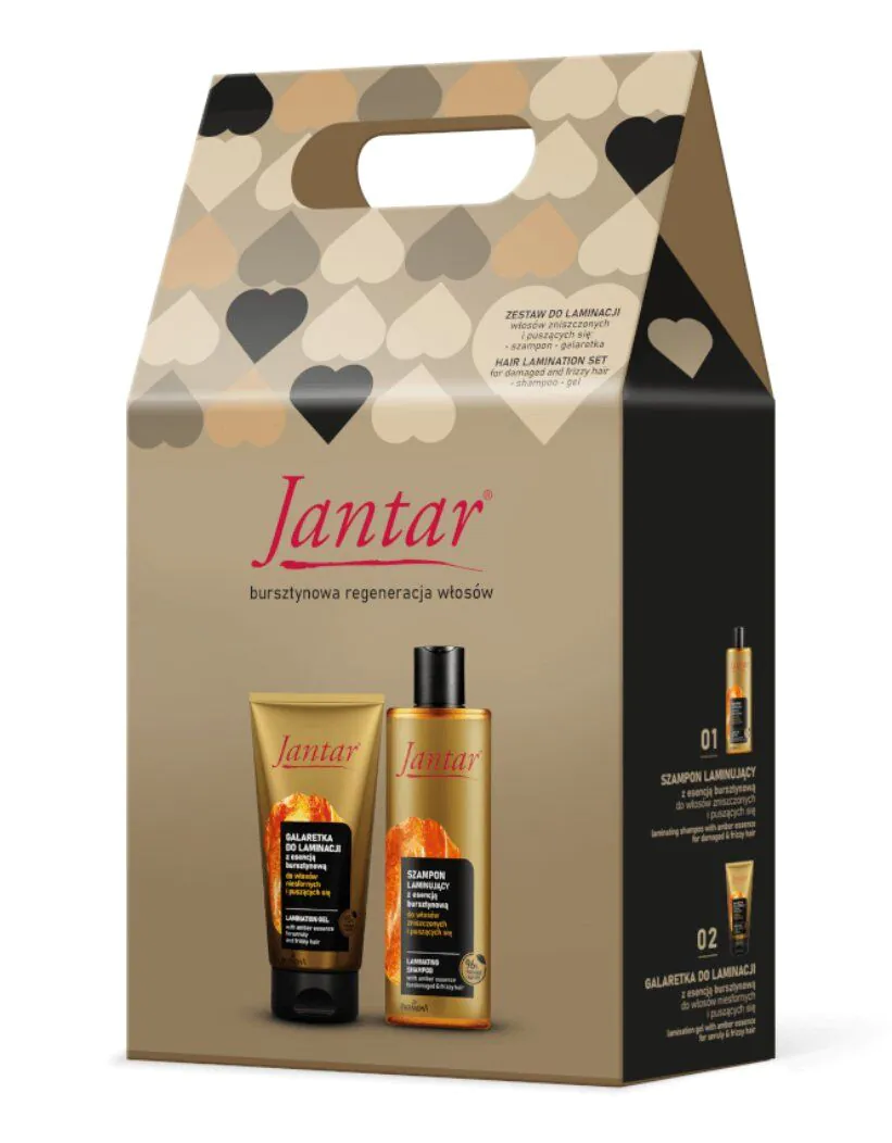 Jantar hårlamineringssæt