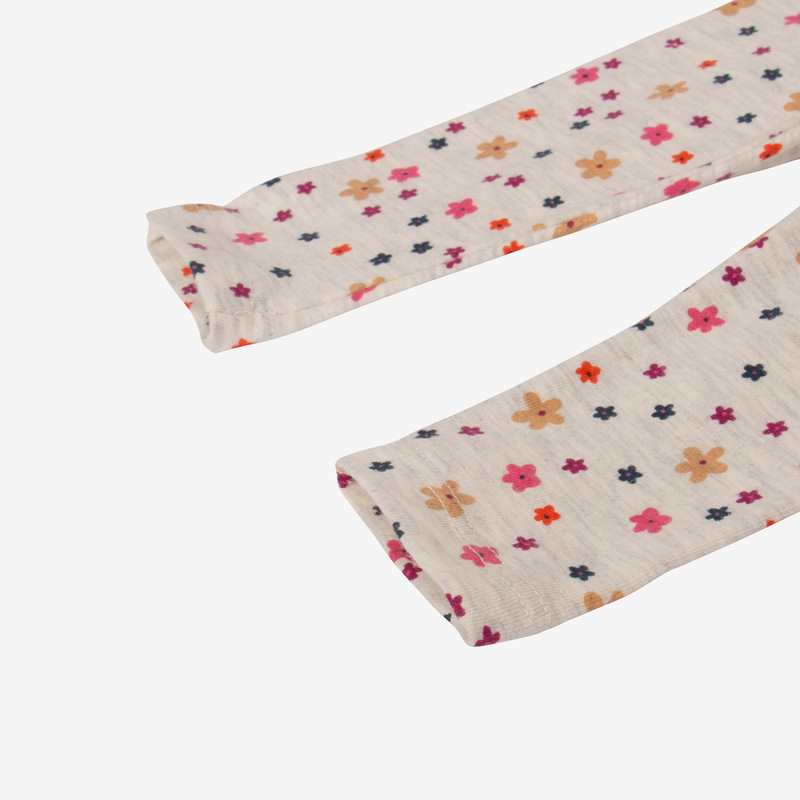 Legging bébé fille micro fleurs gris Catimini