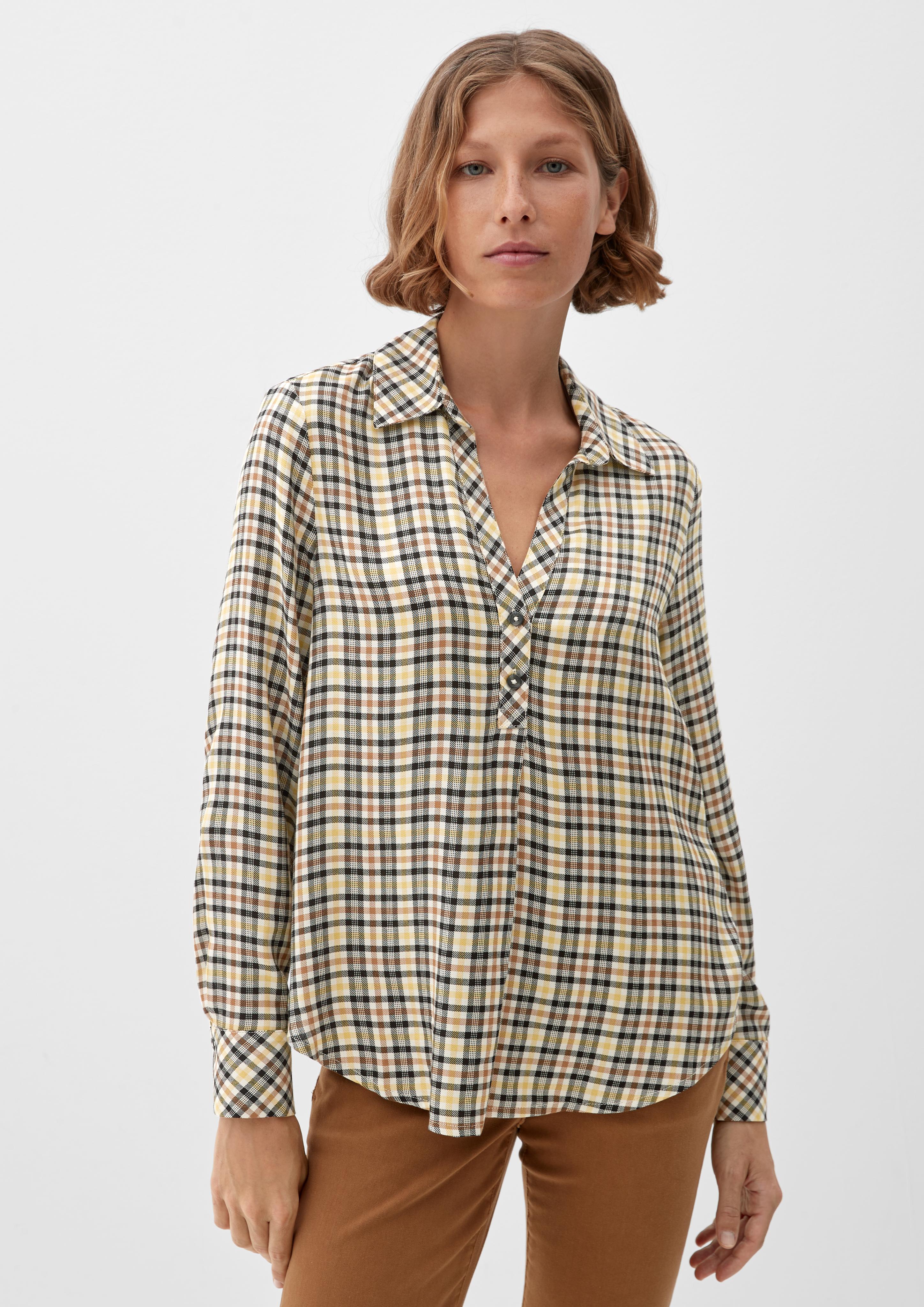 Bluse aus Modal-Viskose-Mix  2120859-81N6