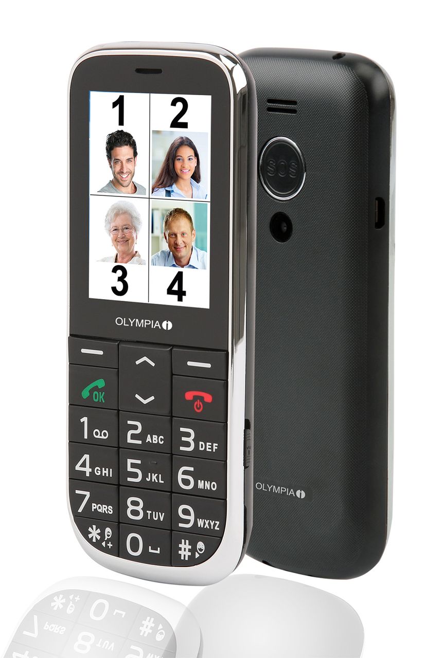 Olympia Mobiltelefon OLYMPIA Joy II, schwarz*