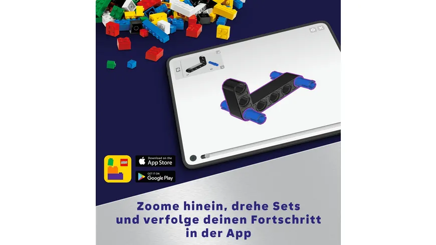 LEGO 42178 ǀ Technic Weltraum Transportfahrzeug LT78, Spielset für Abenteuer im Weltraum