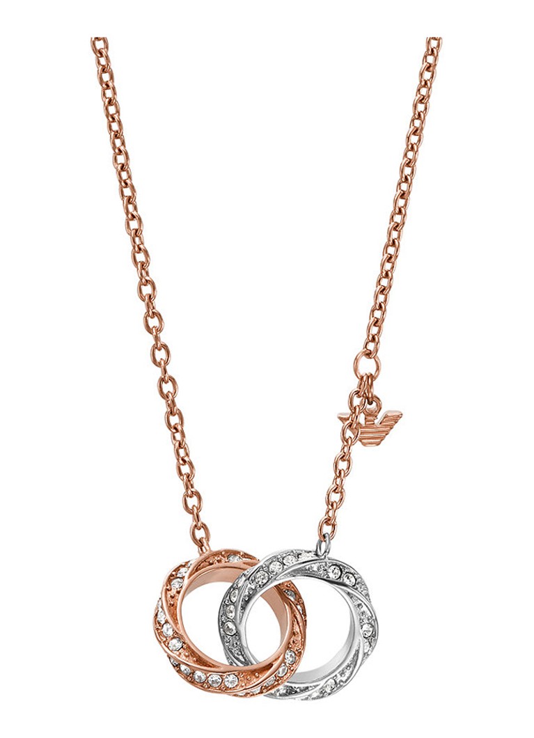 Emporio Armani Sentimental necklace with crystal EGS3004221