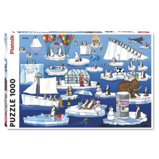 Gunga - Alltag in der Antarktis Puzzle (1000 Teile)