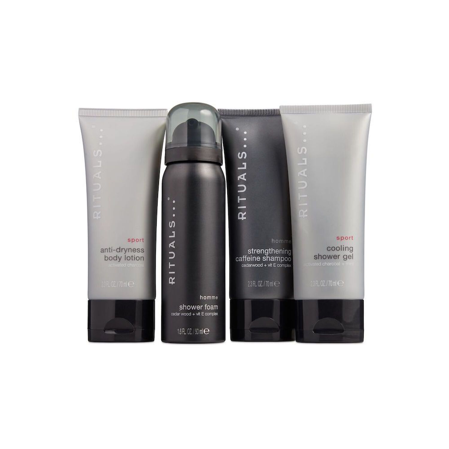 Rituals Rituals Homme Coffret S - Gel Douche 70 ml + 3 Produits