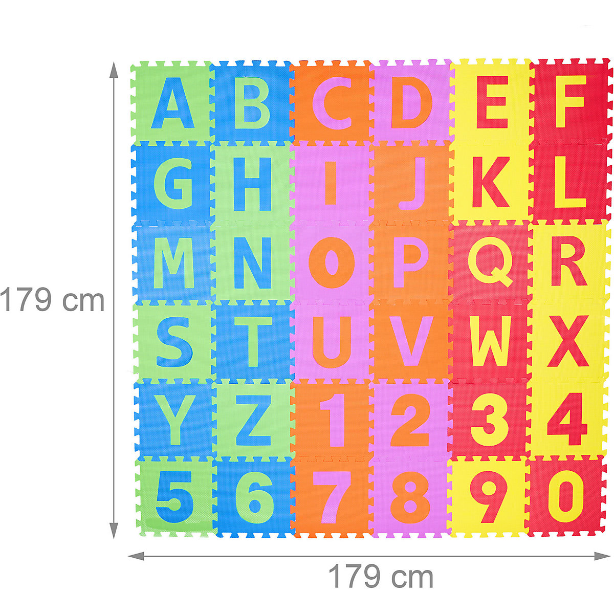 Spielmatte Puzzle 86-teiliges Set