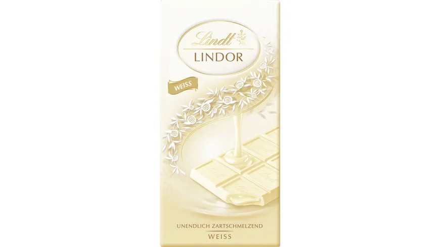 Lindt Lindor Tafel Weiß 100 g