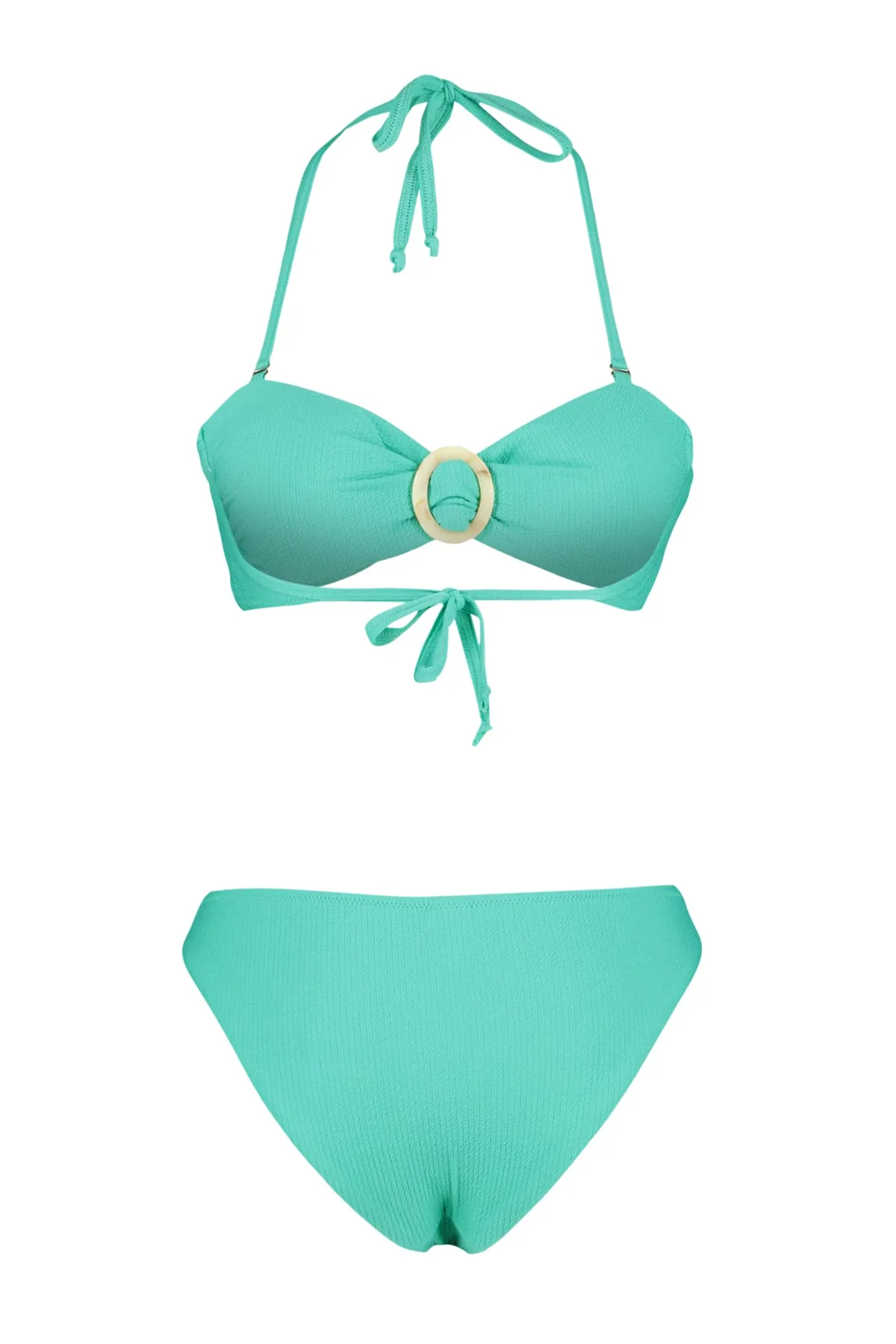 Trendyol Collection  Bikini-Set - Blau - Unifarben