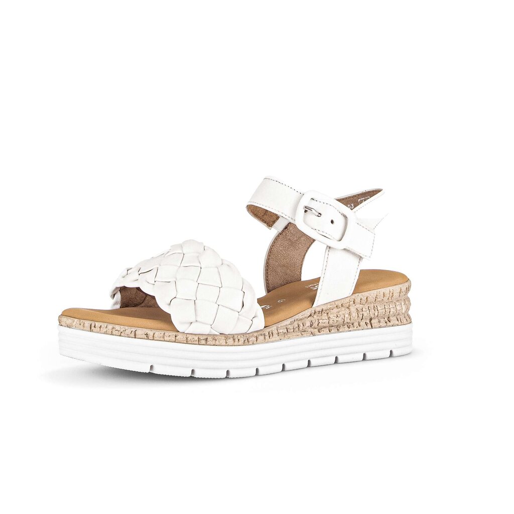 Gabor comfort Keilsandalette creme