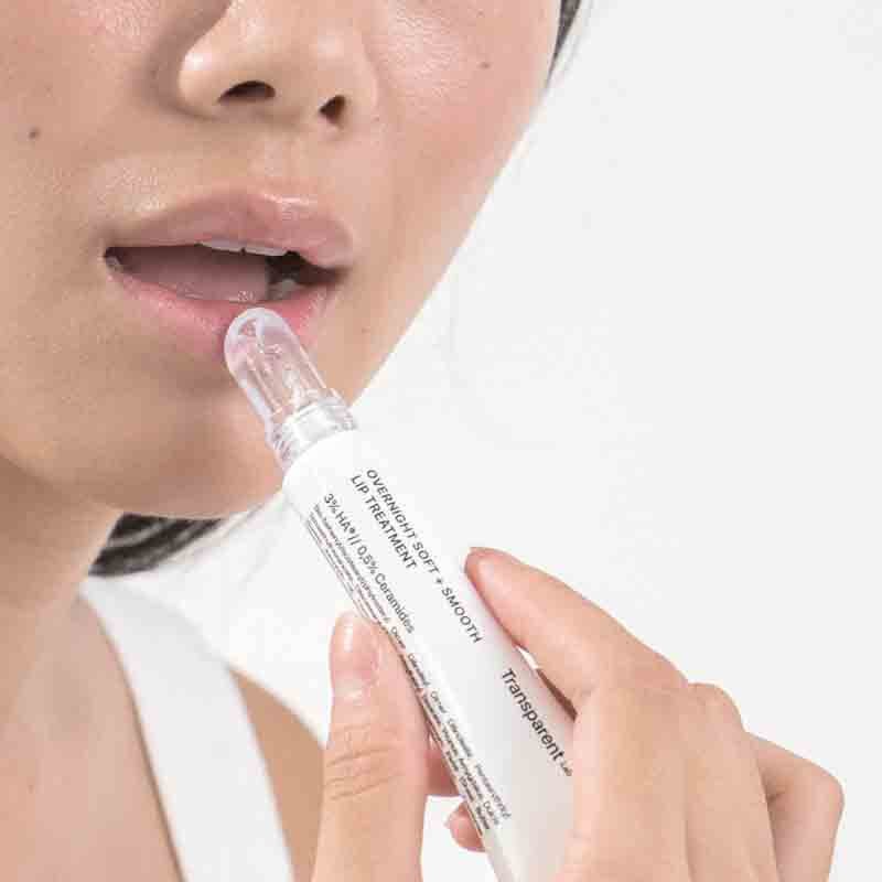 Transparent Lab Lippenpflege Overnight Soft + Smooth Lip Treatment - Reparierende Lippenpflege