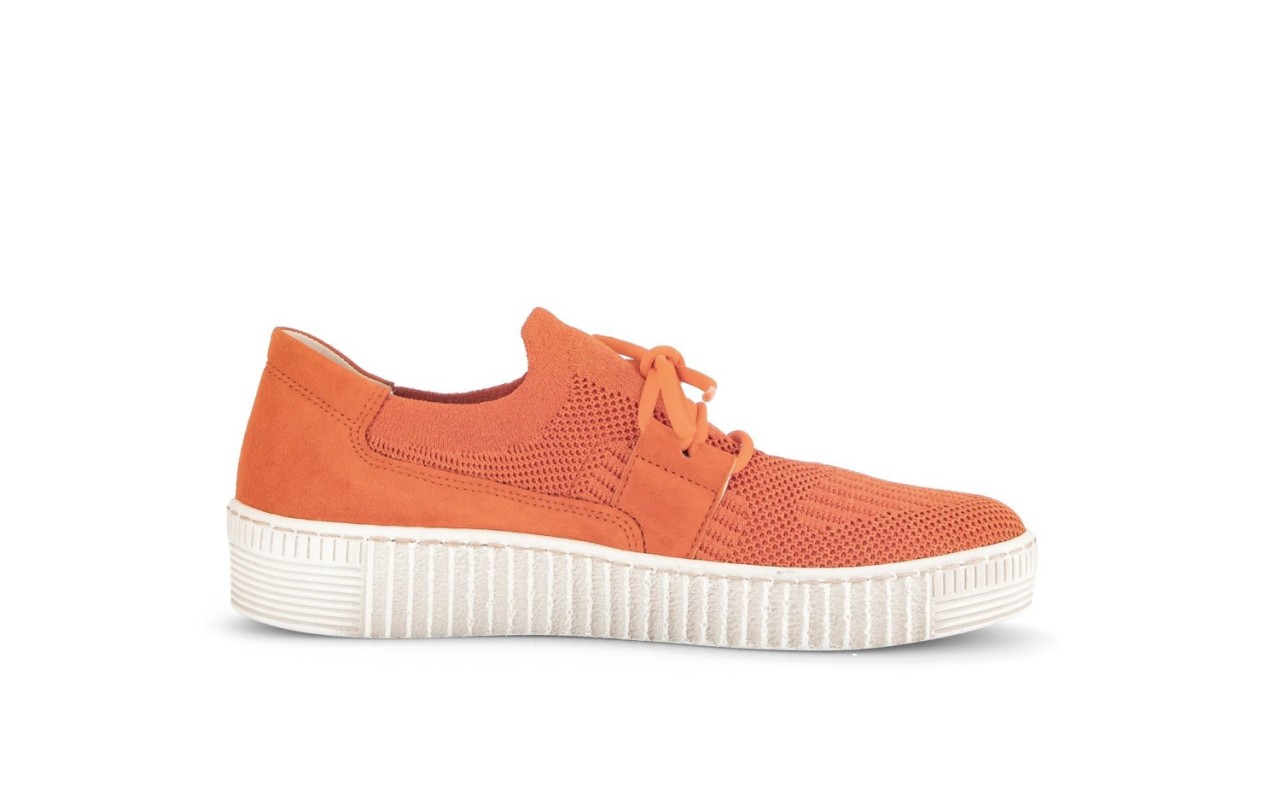 GABOR Freizeit Schnürer orange Gabor Fashion Sneaker low 43.335.43 oran