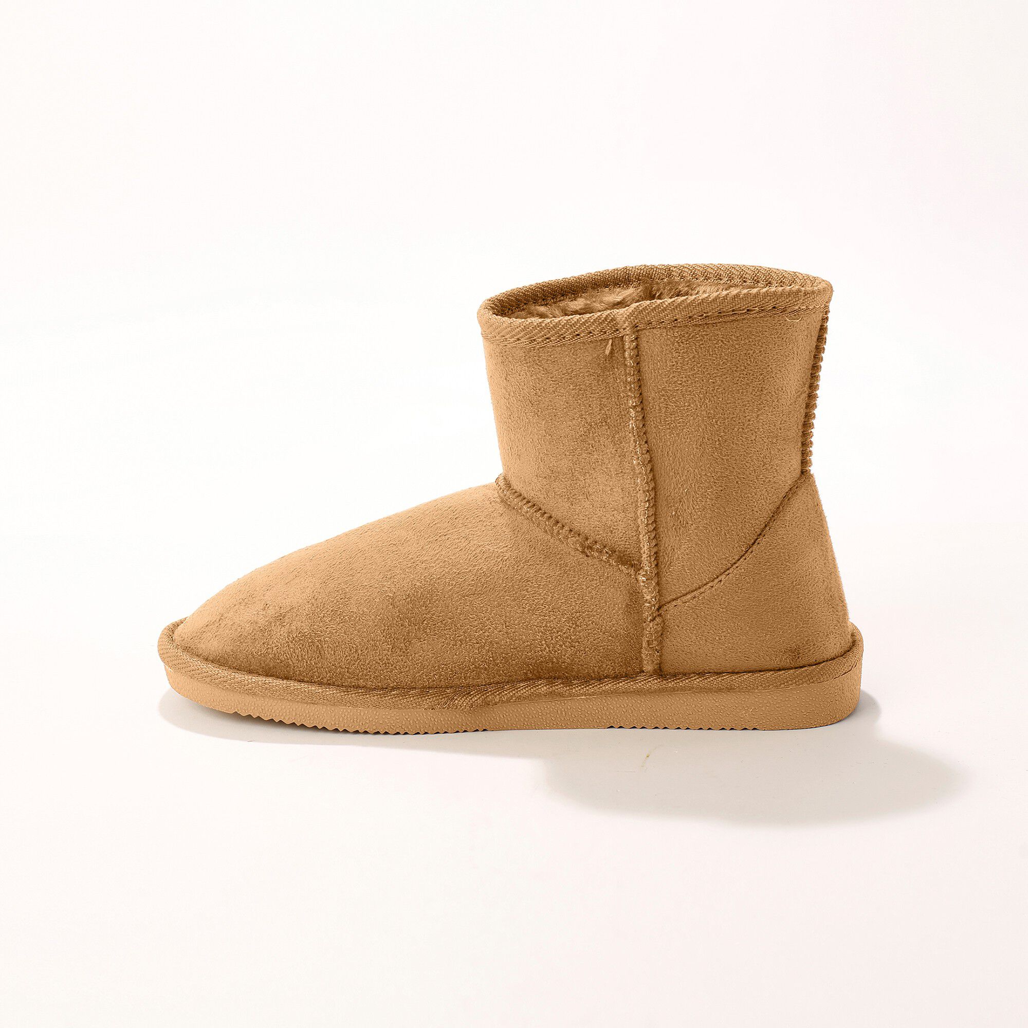Bottes fourrées plates