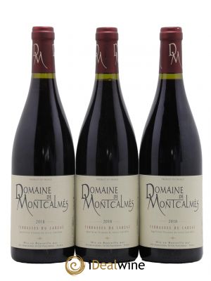 Terrasses du Larzac Domaine de Montcalmès Frédéric Pourtalié  2018 - Lot de 3 Bouteilles