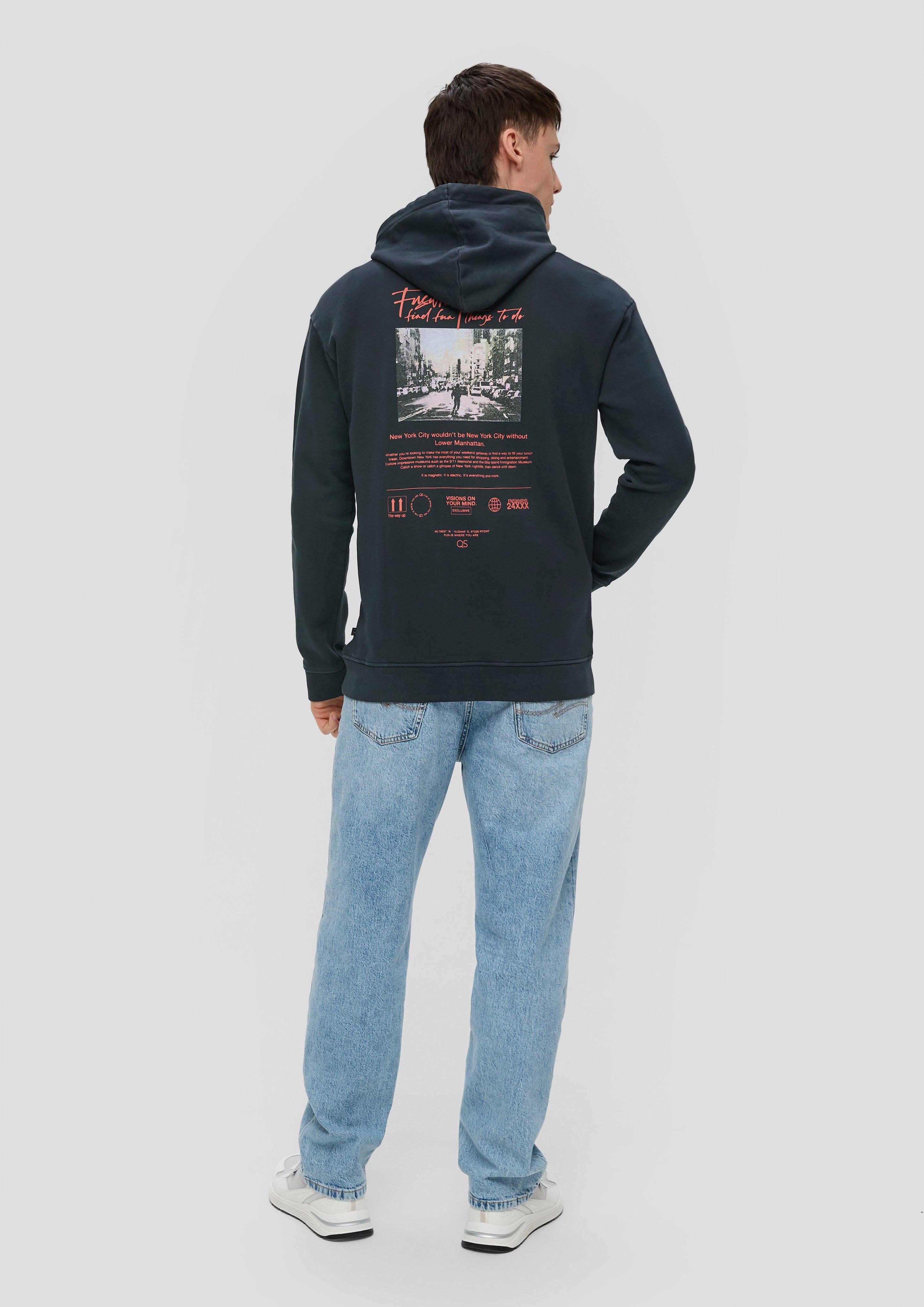 Hoodie mit Rückenprint  2141168-98D0