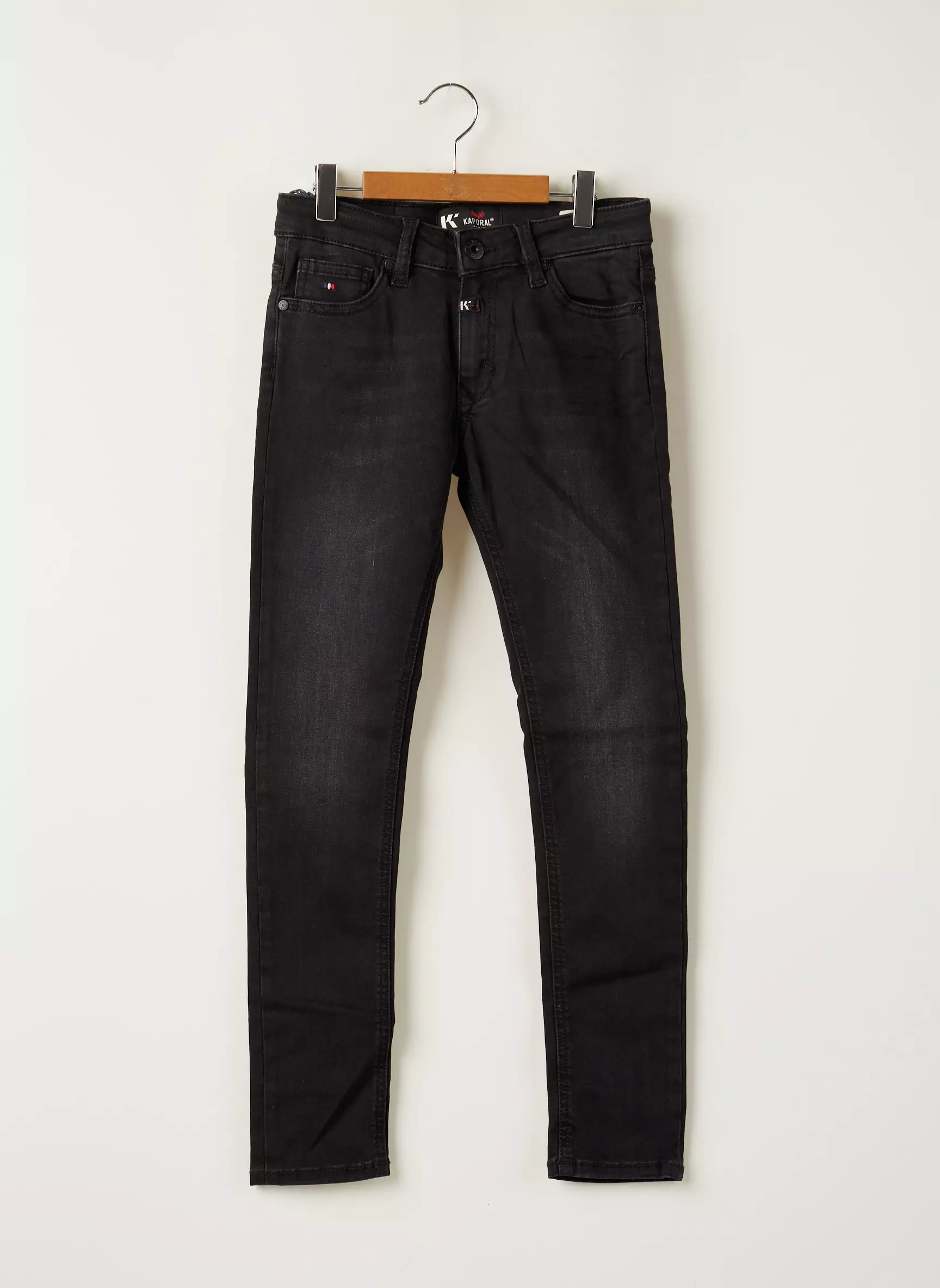 Kaporal Jeans Coupe Slim Garcon couleur noir