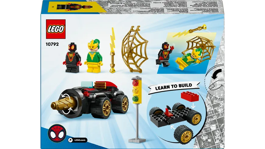 LEGO Marvel Spidey und seine Super-Freunde 10792 Spideys Bohrfahrzeug Auto