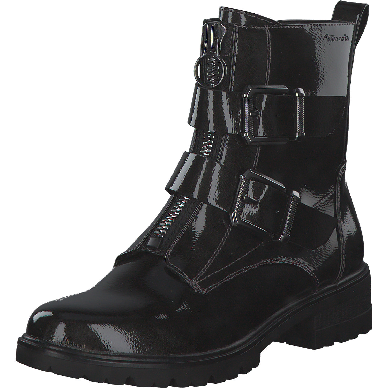 Tamaris 25414, Stiefeletten, Damen, Anthracite Pat