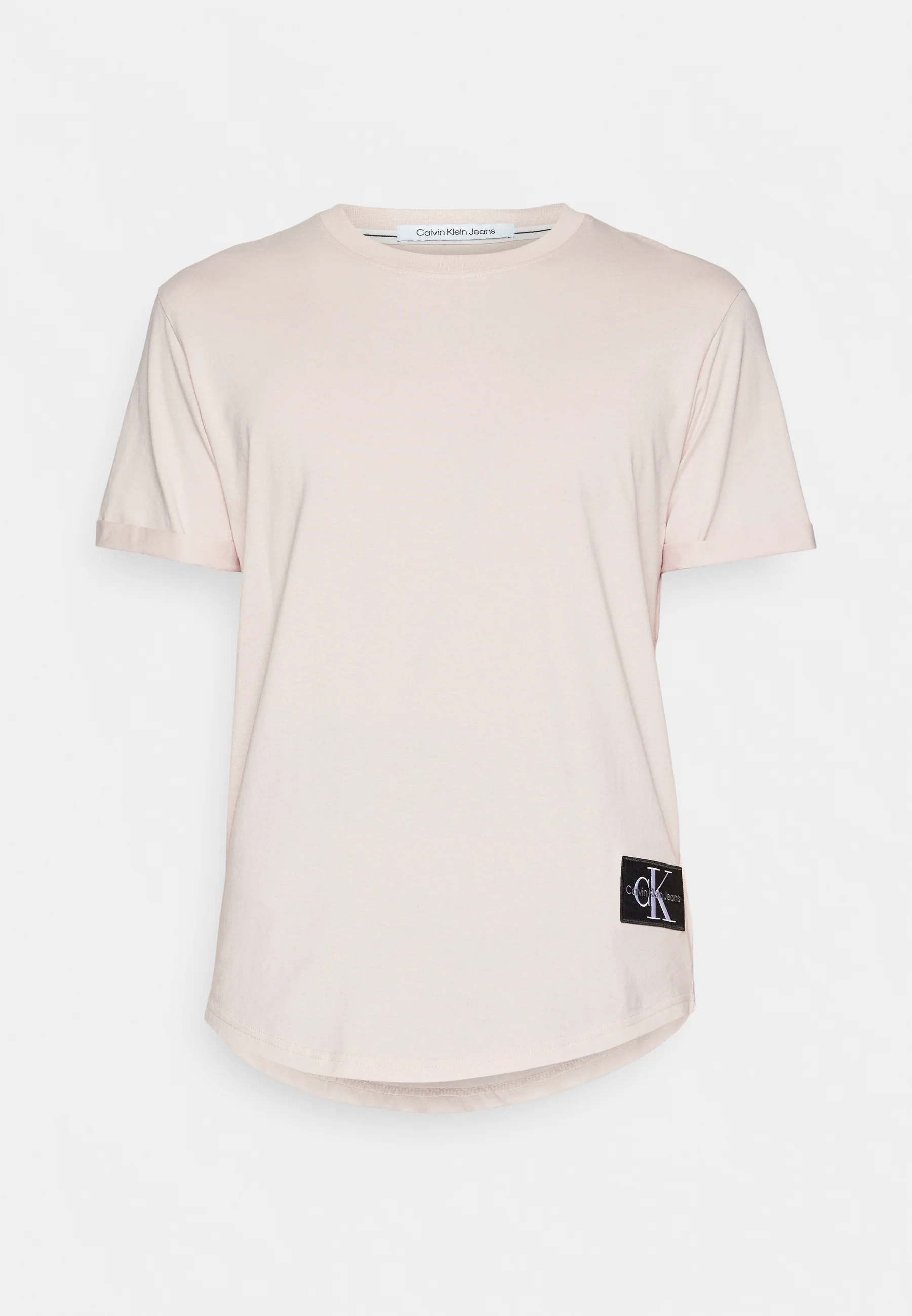 Calvin Klein Jeans BADGE TURN UP SLEEVE - Camiseta básica