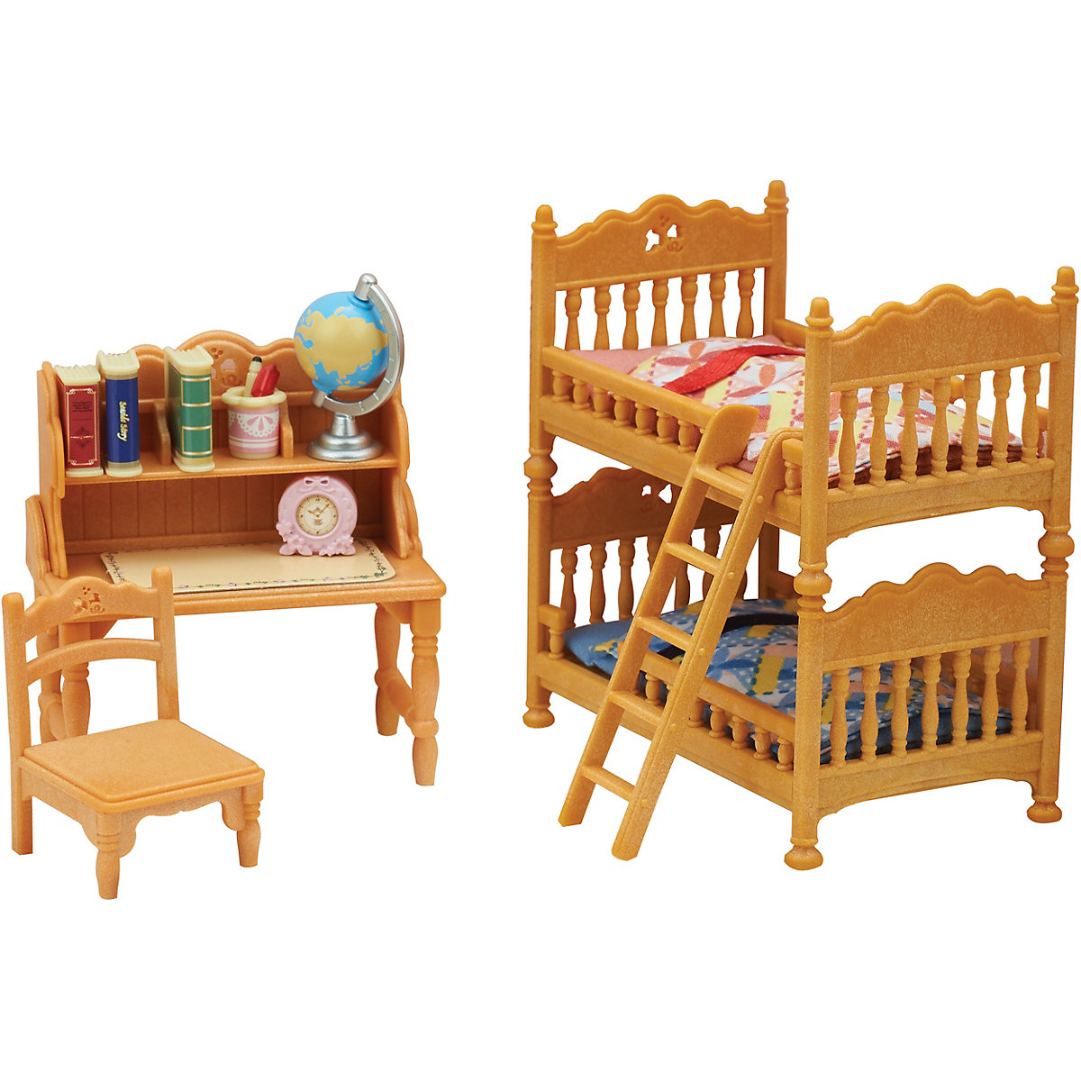 Sylvanian Families Landhaus Kinderzimmer mit Stockbett