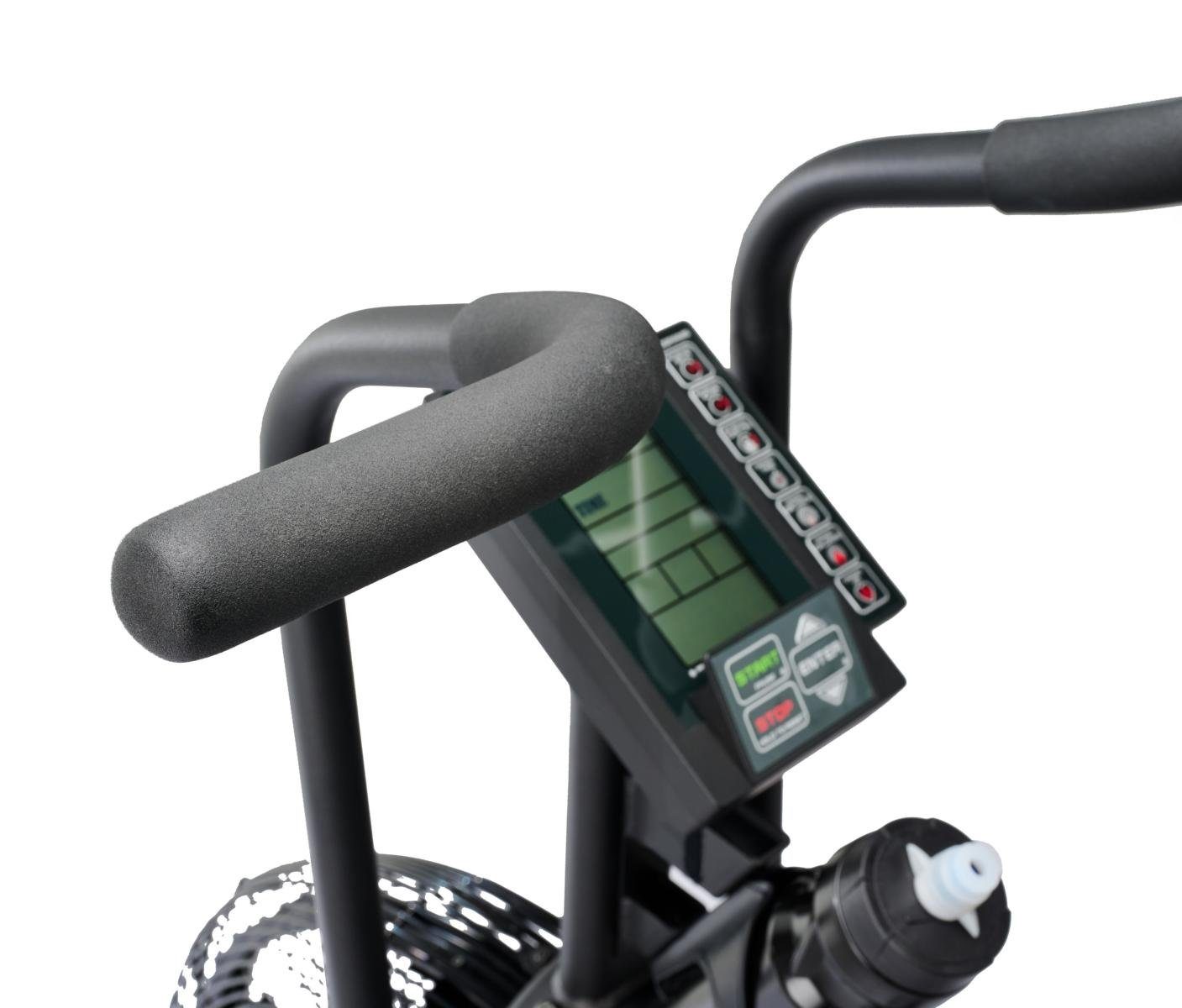 Assault Fitness Ergometer AssaultBike Classic Modell 2022 mit Getränkehalter, das originale Assault Bike