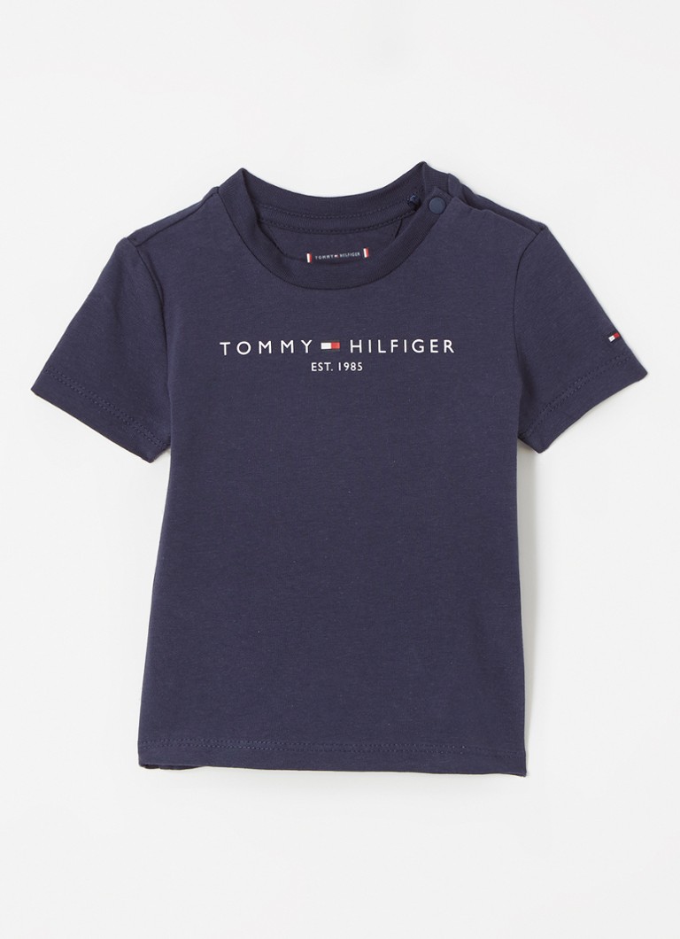 Tricou Tommy Hilfiger cu logo imprimat
