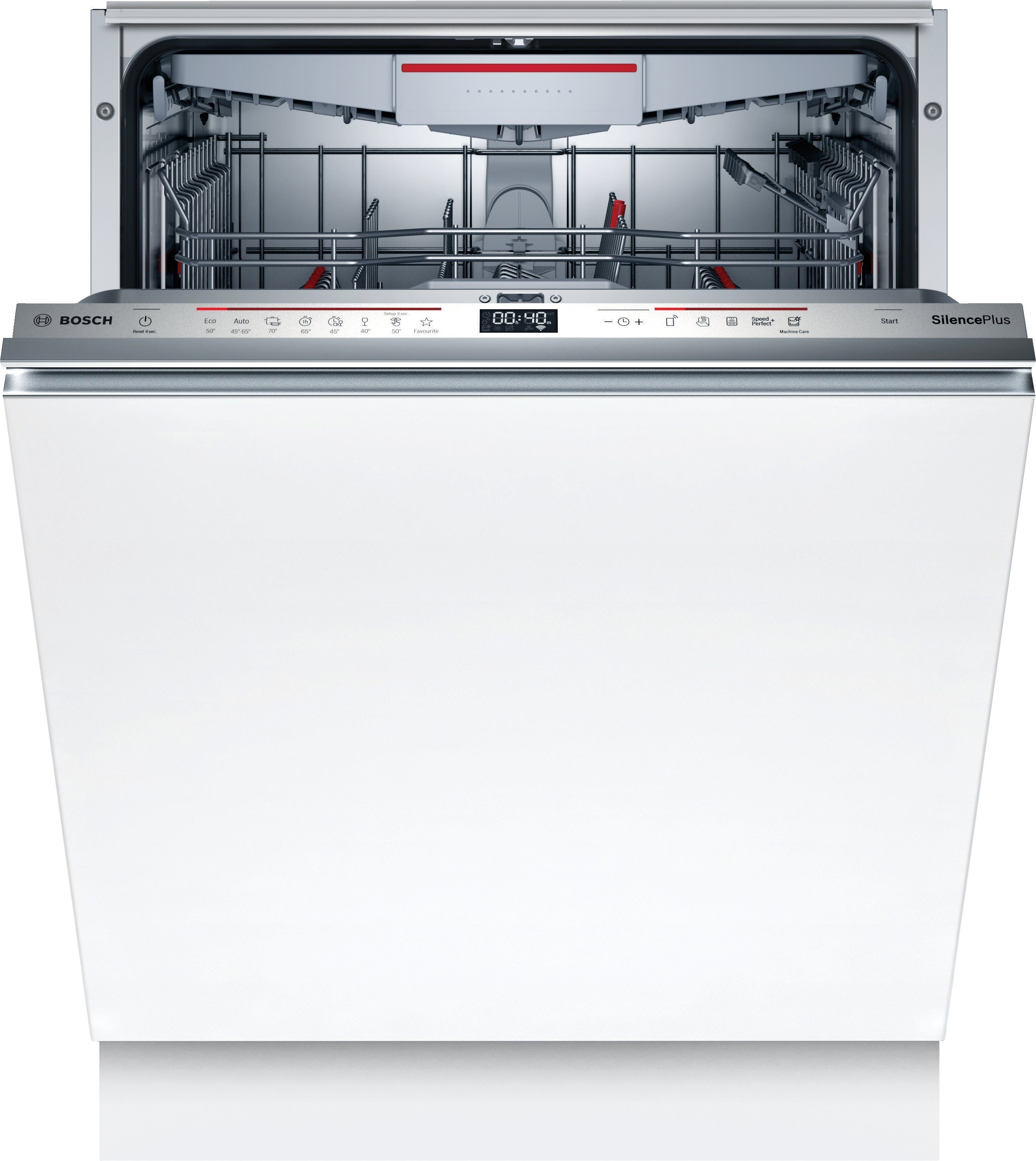 BOSCH vollintegrierbarer Geschirrspüler Serie 6, SMD6ECX57E, 14 Maßgedecke