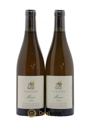 Languedoc Clos Marie Manon Christophe Peyrus et Françoise Julien  2005 - Lot de 2 Bouteilles