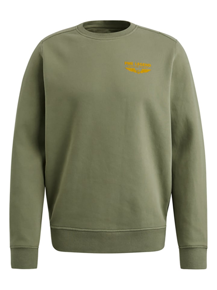 PME Legend Sweatshirt in Khaki günstig kaufen