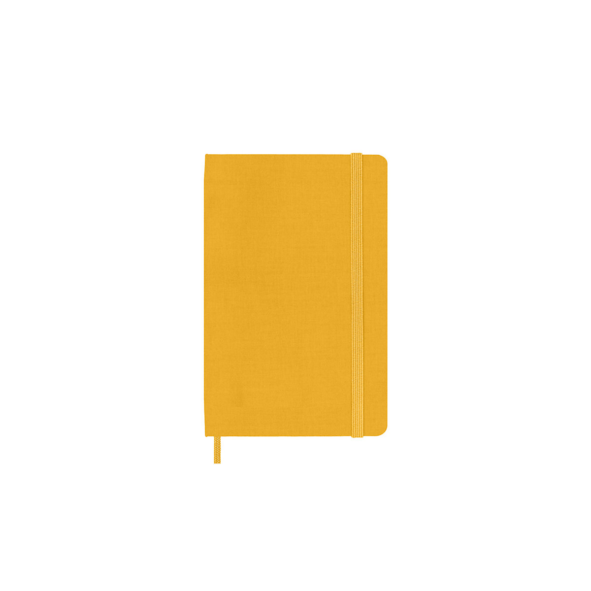 Moleskine Notizbuch - Color, Pocket/A6, Liniert, Stoffeinband, Orangegelb