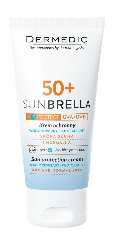 Dermedic Sunbrella ansigtscreme til tør og normal hud SPF50+