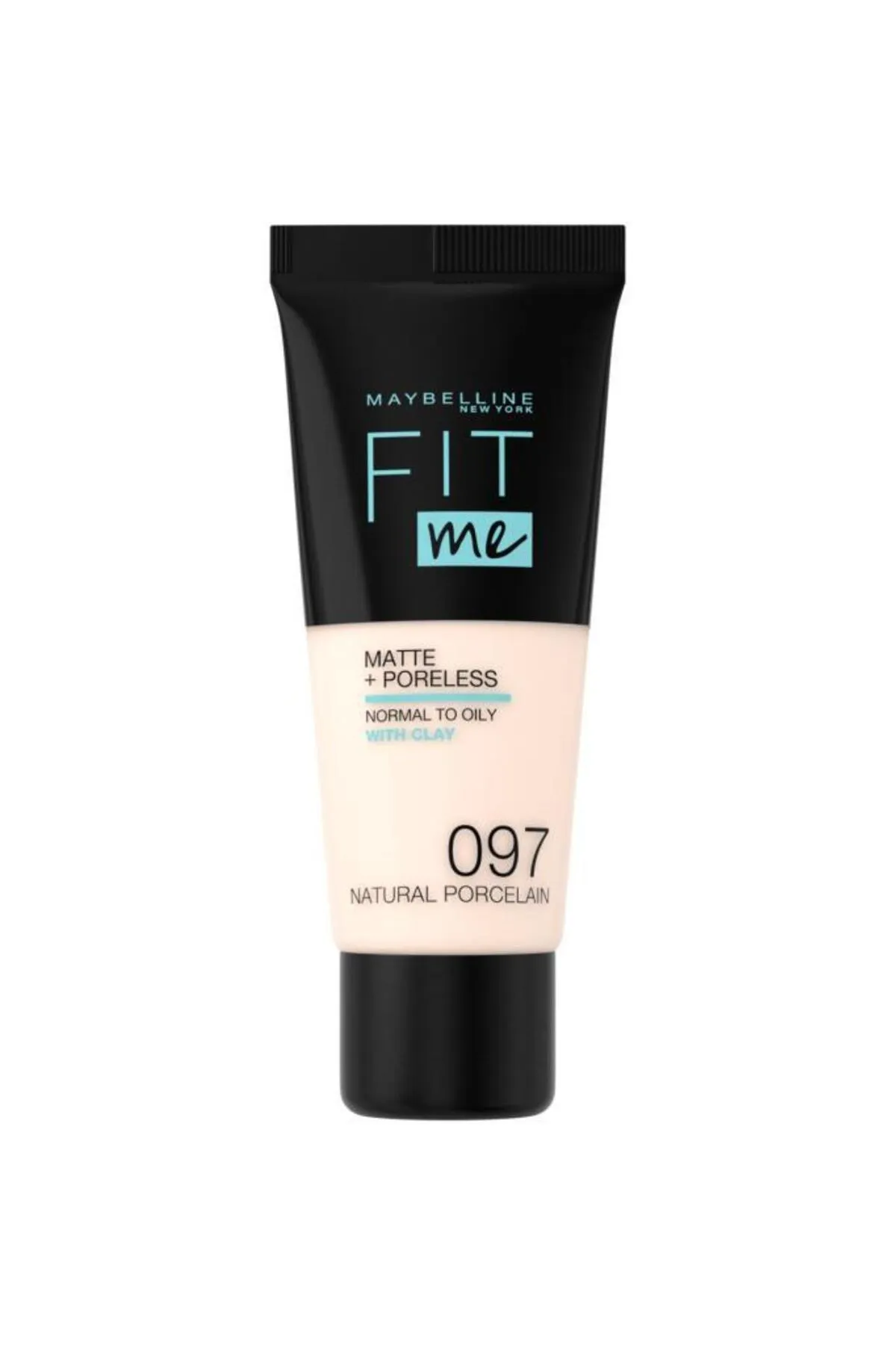 Maybelline New York  Fit Me Matte Poreless Foundation – 97 Natural Porcelain