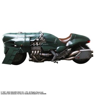 Final Fantasy VII Remake Play Arts Kai Actionfigur & Fahrzeug Shinra Elite Security Officer & Bike