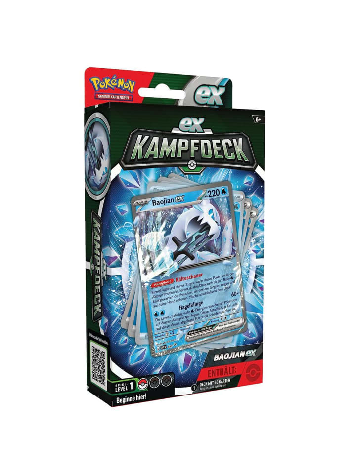 Pokémon Baojian-EX Kampfdeck | 60 Karten | Pokemon Sammel-Karten deutsch günstig kaufen onesize
