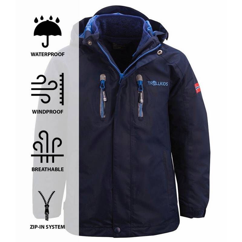 Trollkids Lofoten Doppeljacke Kinder