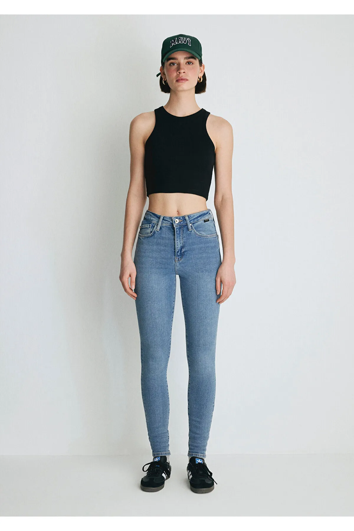 Mavi  Serenay Gold Shape Vintage Indigo Si Jean Hose100980-82194