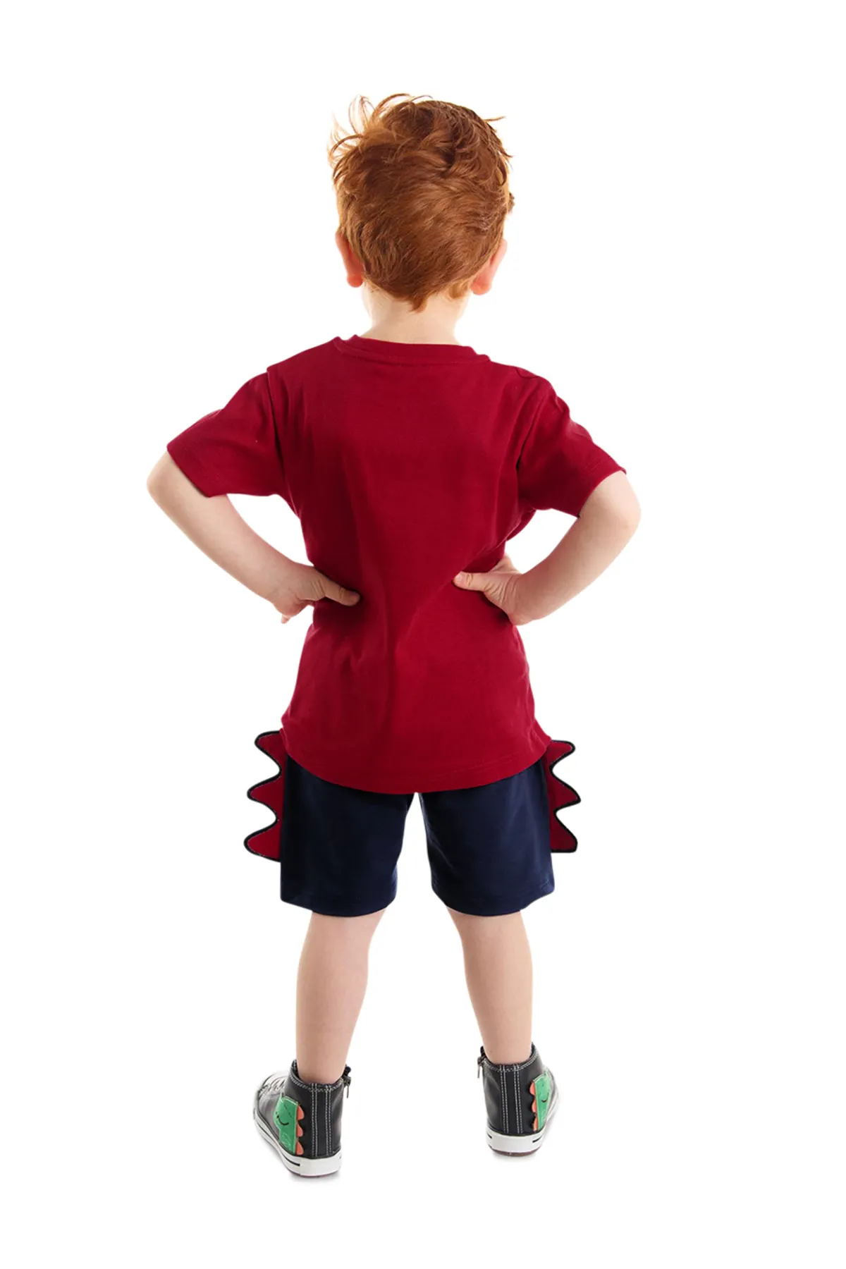 Denokids  Cooles Dino-T-Shirt-Shorts-Set für Jungen
