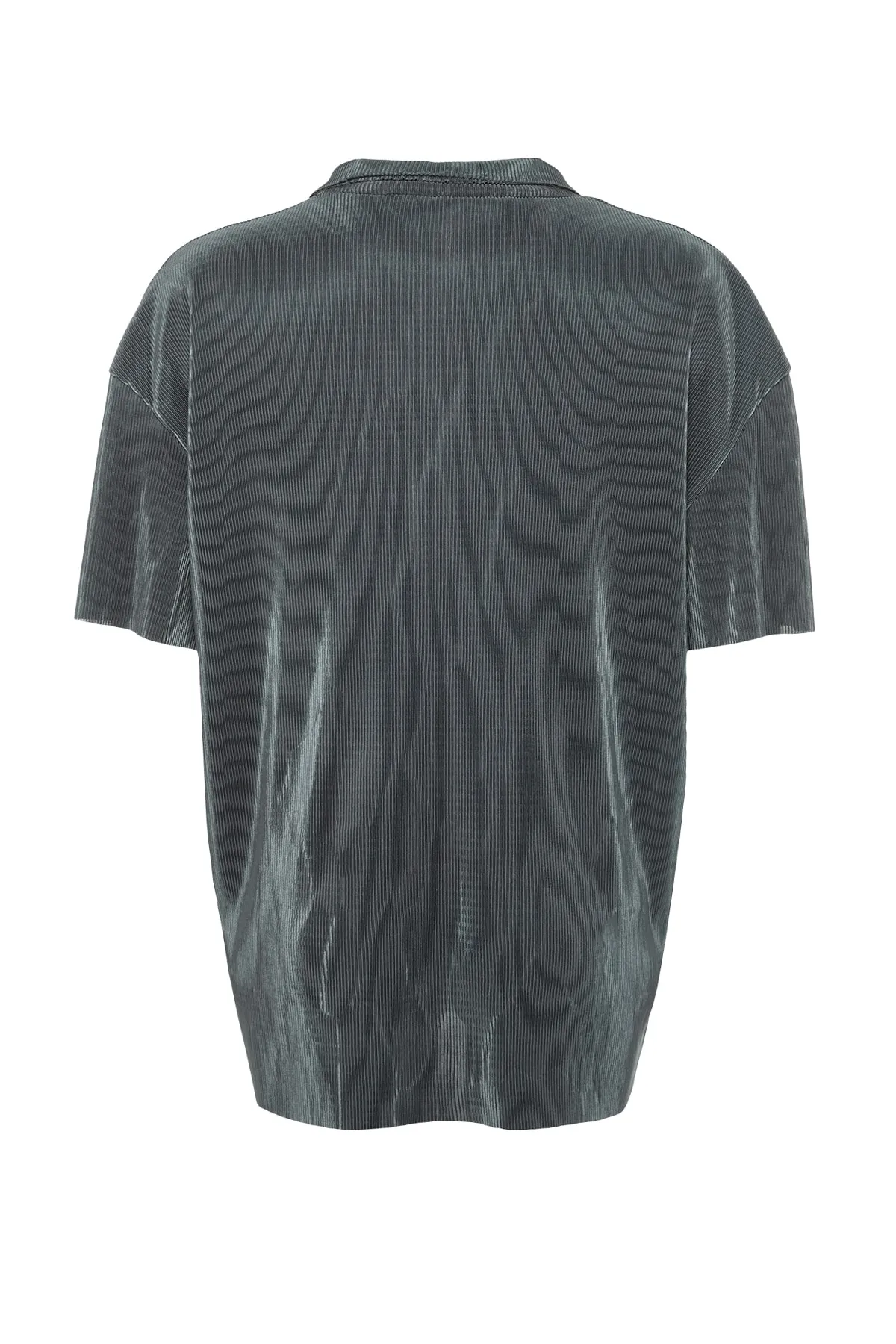 Trendyol Collection  Hemd - Grau - Relaxed Fit