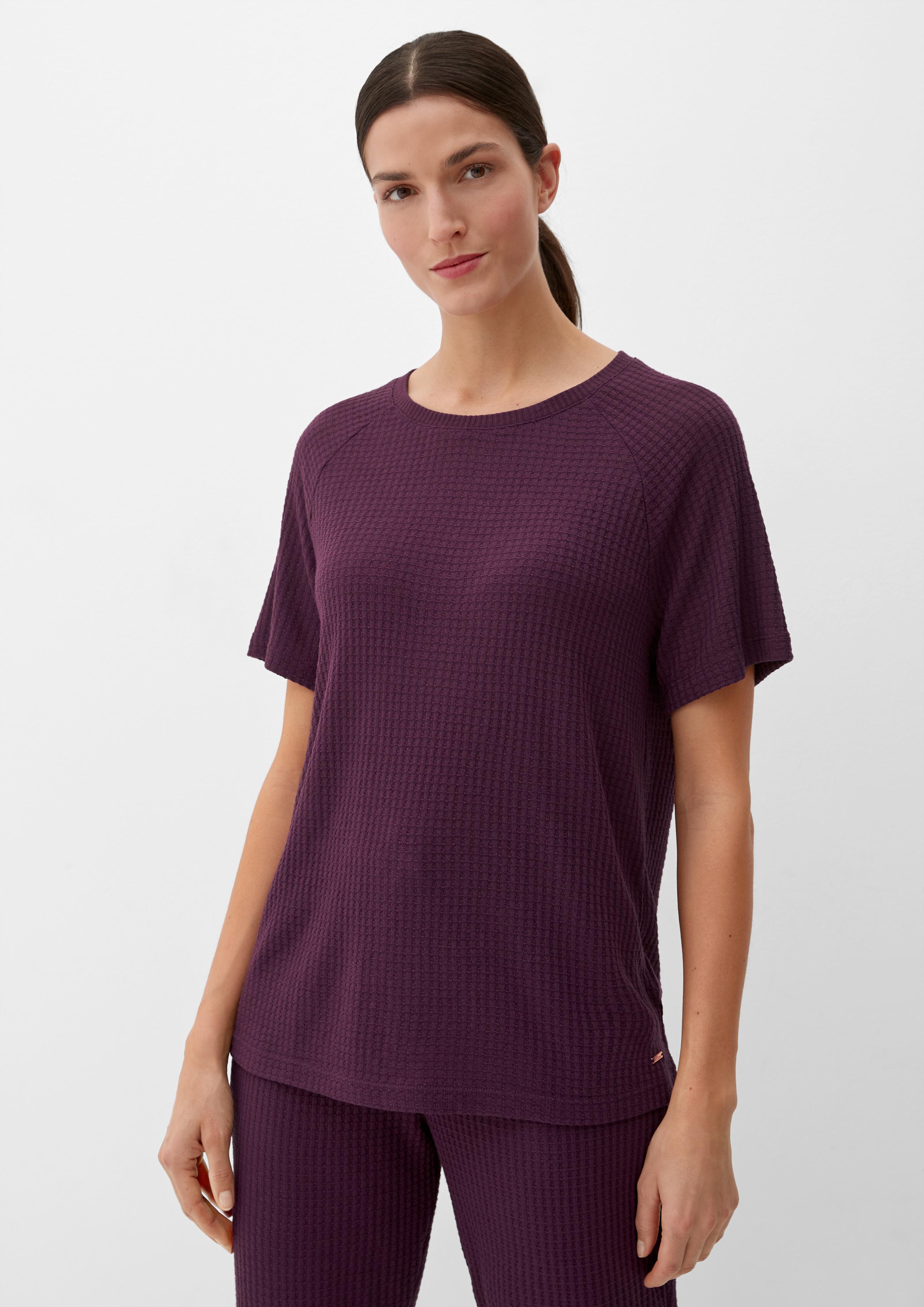Nachtshirt in Waffelpiqué-Struktur  6007804-4900